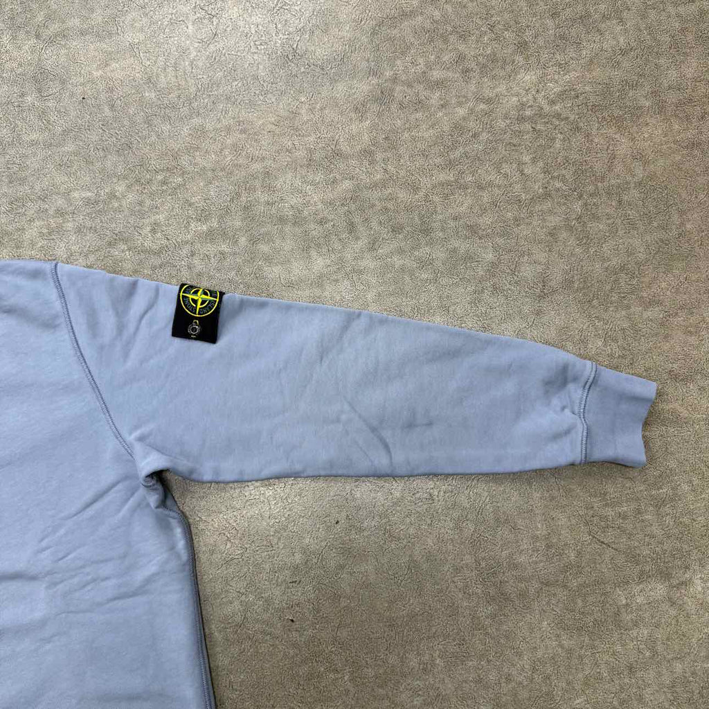 Stone Island Crewneck Sweater "PATCH" Blue Used Size XL