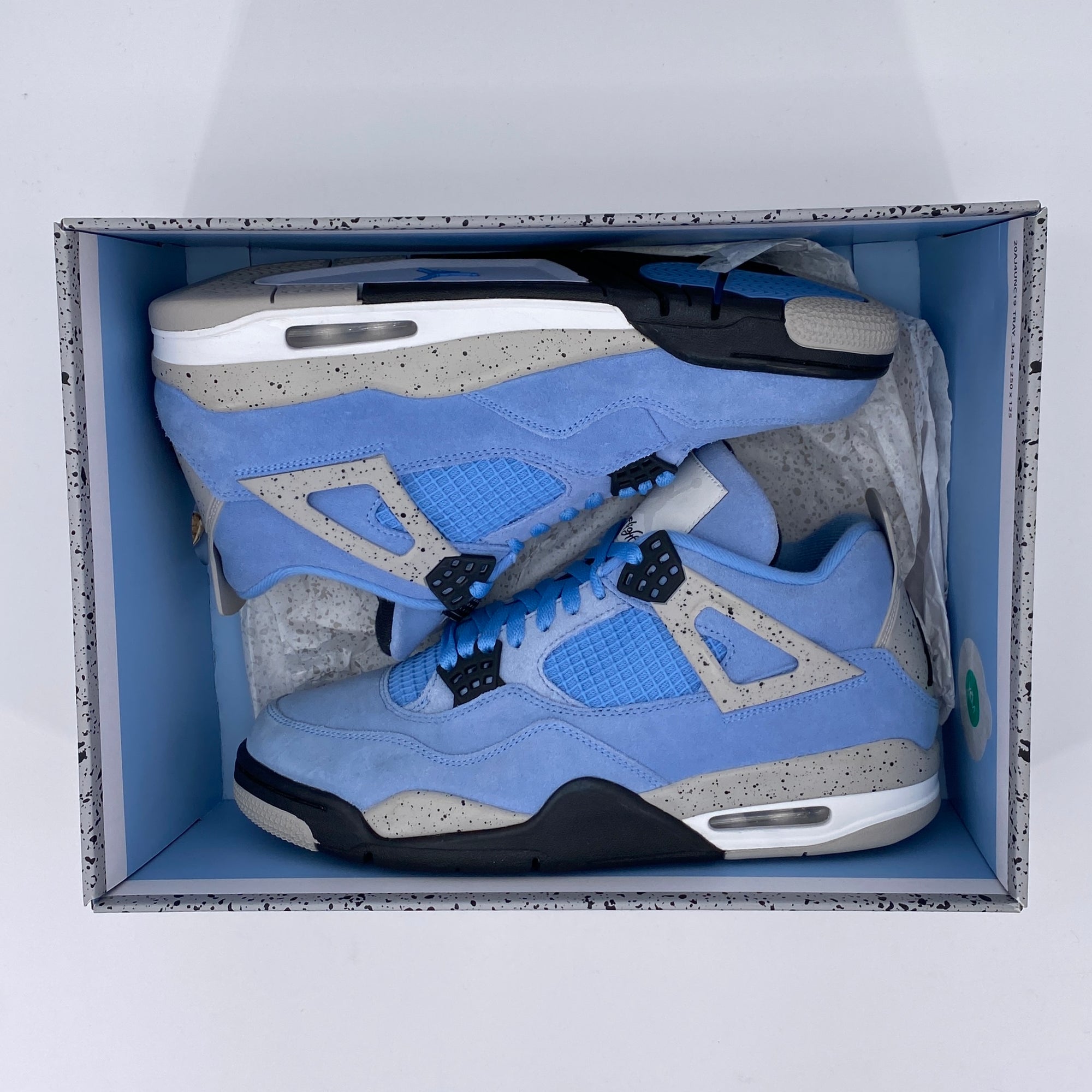 Air Jordan 4 Retro &quot;University Blue&quot; 2021 Used Size 10