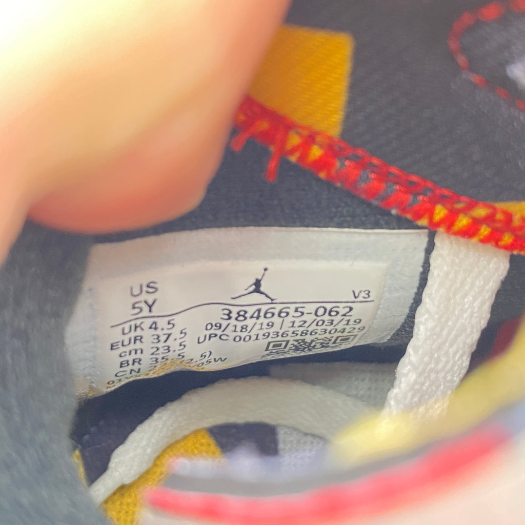 Air Jordan (GS) 6 Retro "Hare" 2020 New Size 5Y