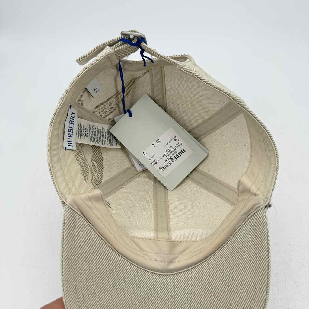 Burberry Strapback "EKD KNIGHT" New Beige Size XL
