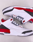 Air Jordan 3 Retro "Fire Red" 2022 New Size 9.5