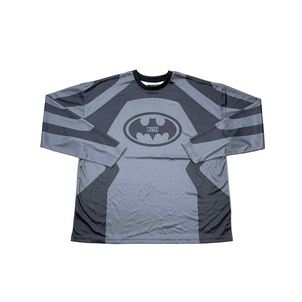 Kith Long Sleeve "BATMAN OTTO" Grey New Size XL