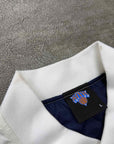 Kith Varsity Jacket "KNICKS PINSTRIPE" White Used Size L