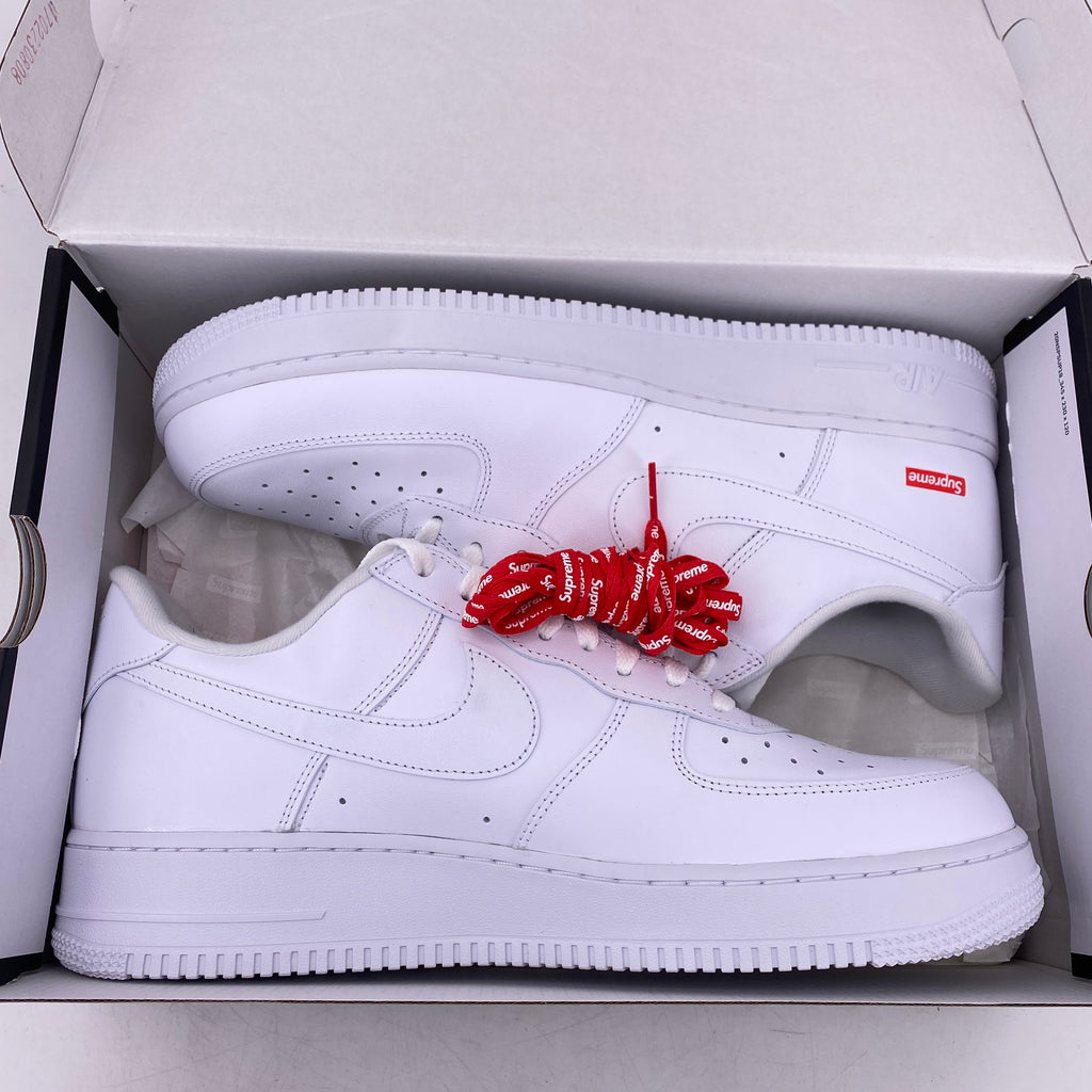 Nike Air Force 1 Low "Supreme White" 2020 New Size 13
