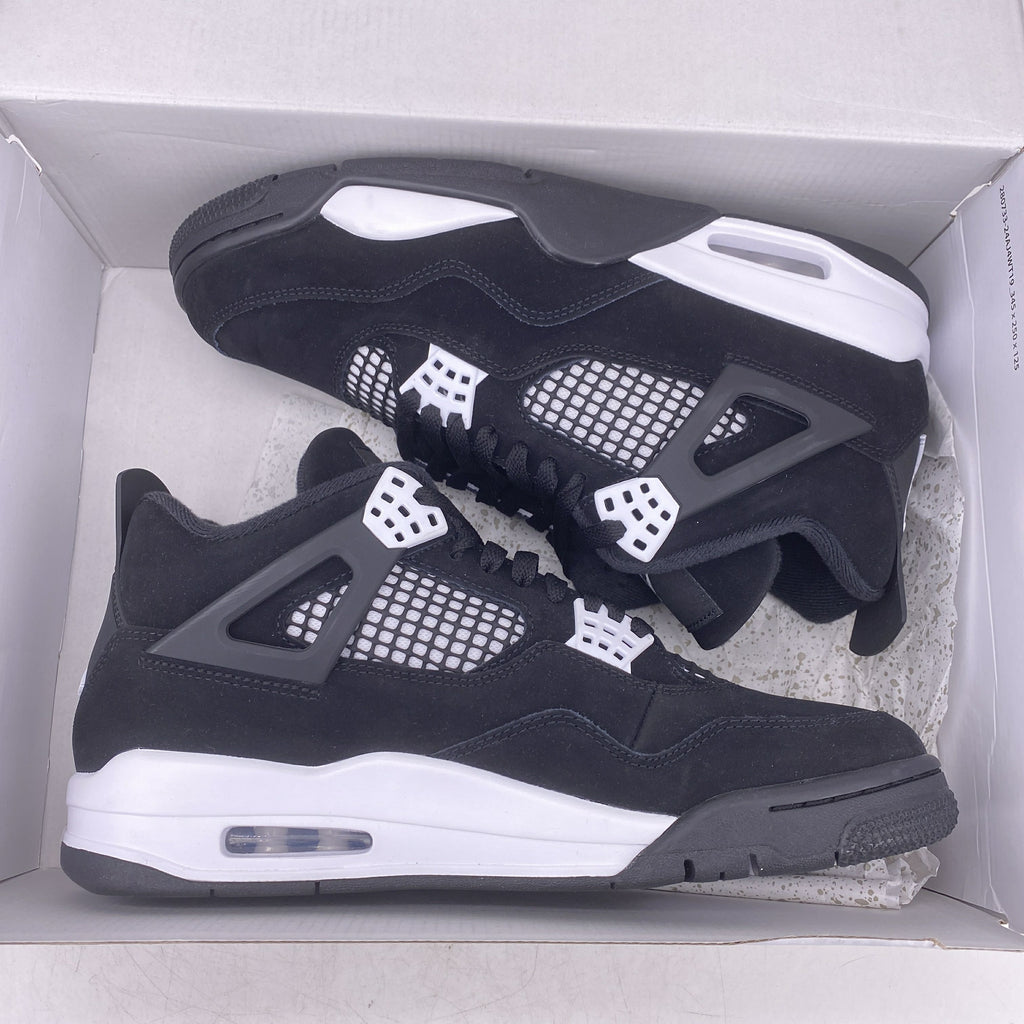 Air Jordan 4 Retro "White Thunder" 2024 New Size 9.5
