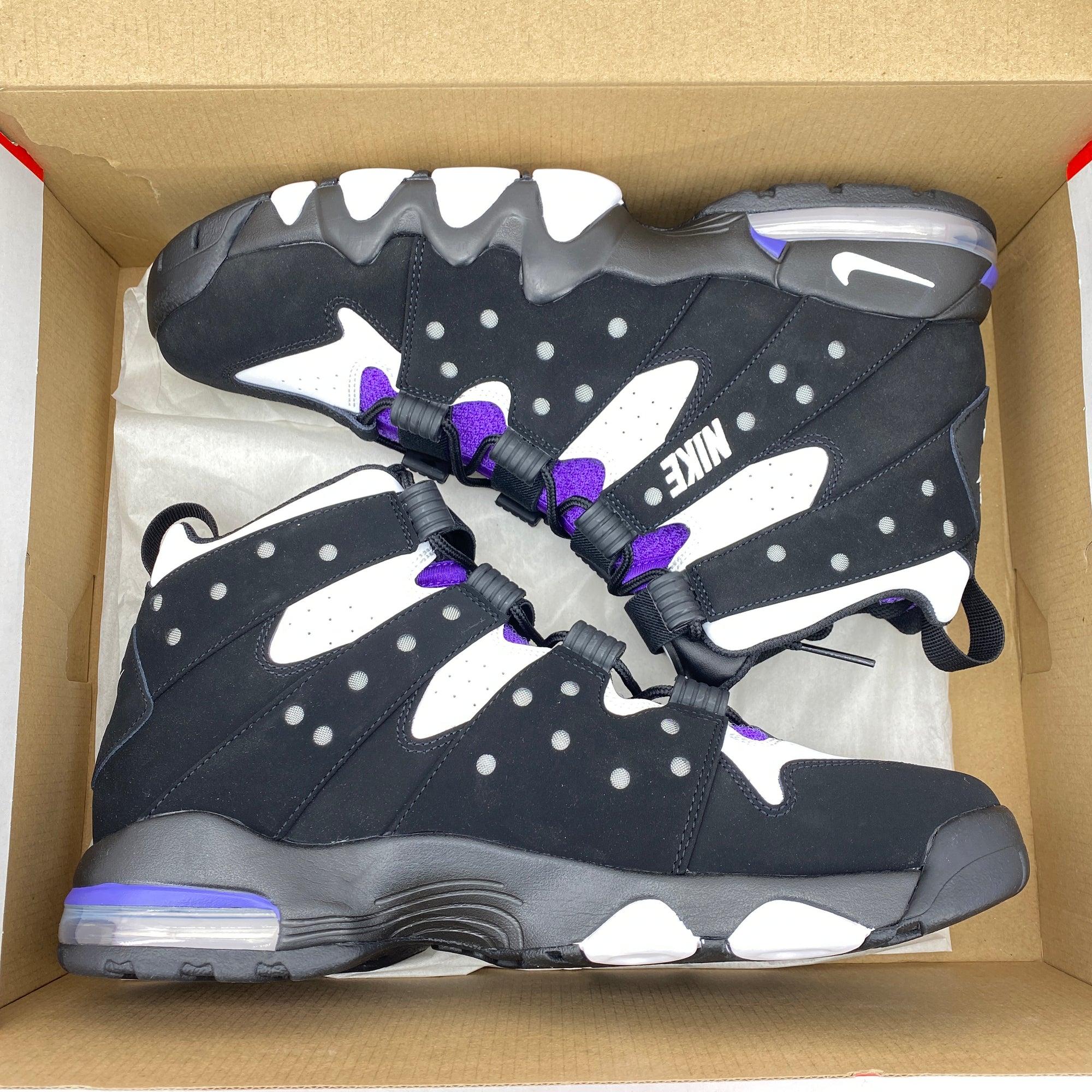 Nike Air Max 2 CB 94 &quot;Black White Purple&quot; 2023 New Size 12