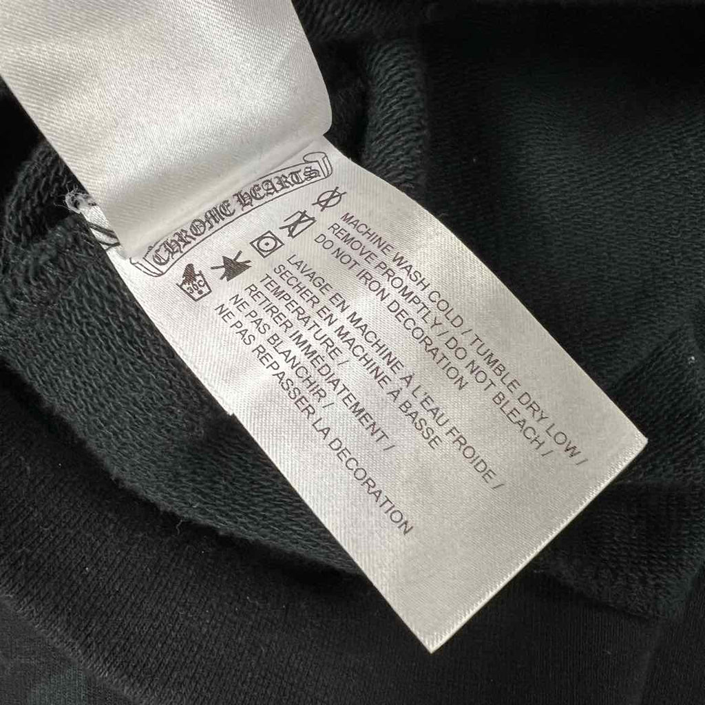 Chrome Hearts Hoodie "MONOGRAM CEMETERY" Black Used Size M