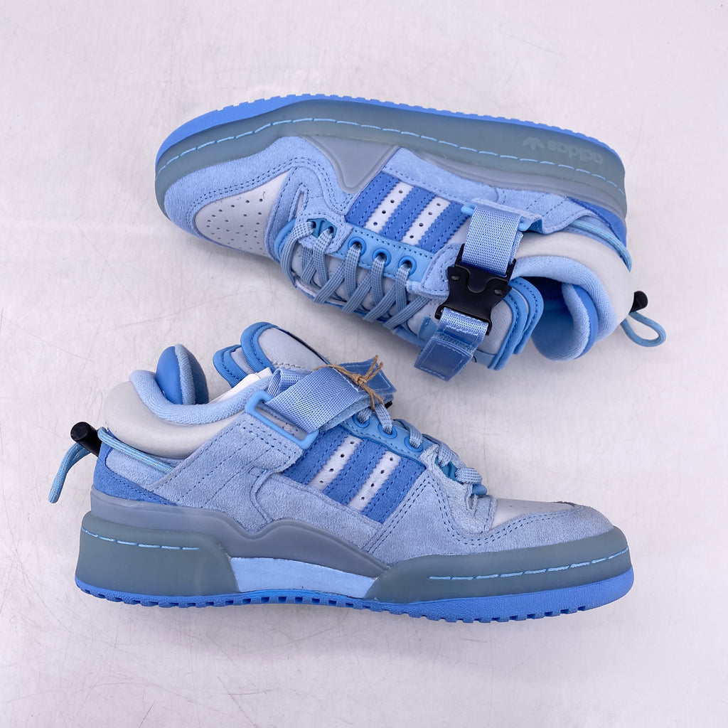 Adidas (GS) Forum Buckle Low "Bad Bunny Blue Tint" 2022 New Size 3.5Y