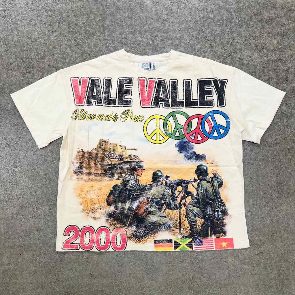 Vale T-Shirt "SANDSTORM" Beige New Size XL