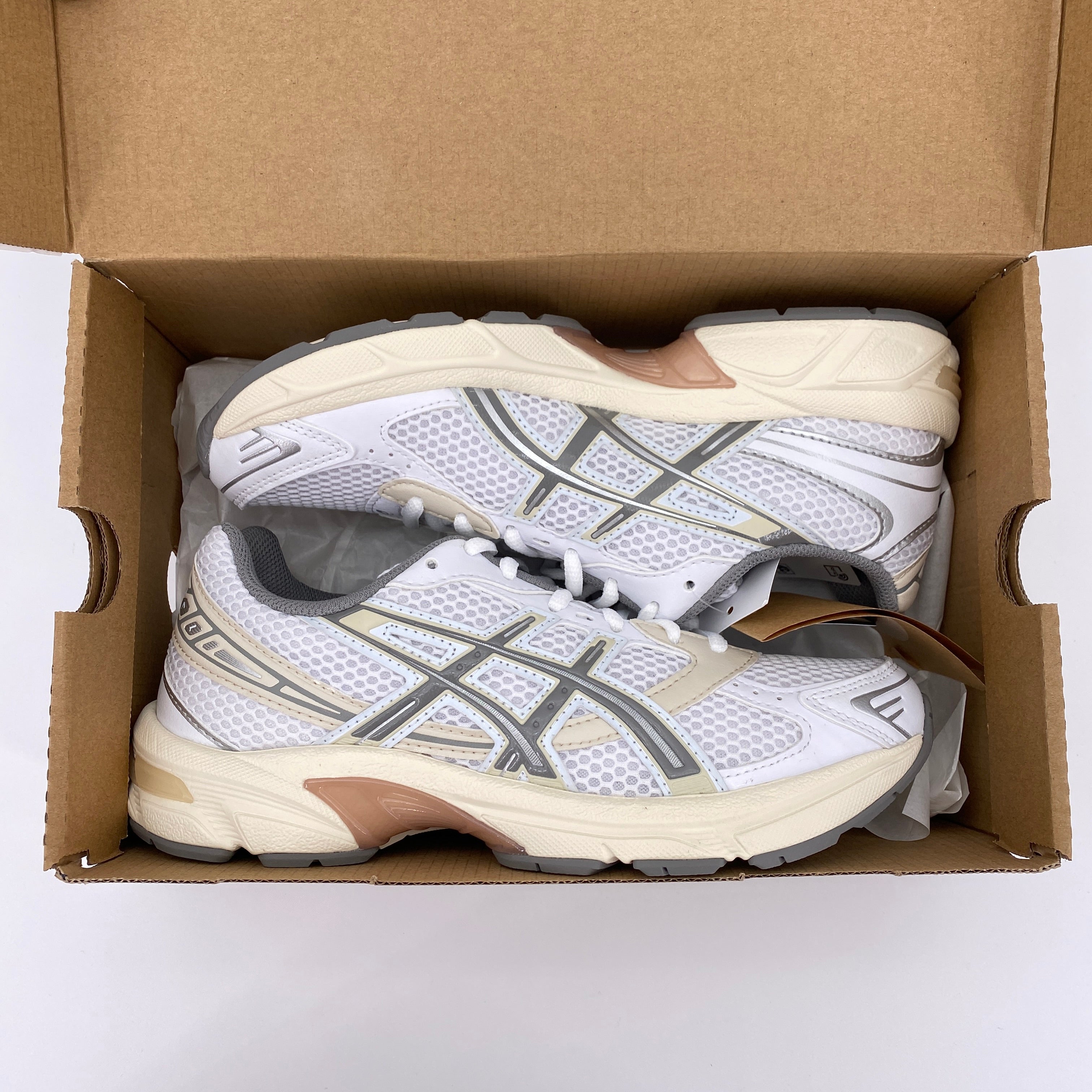 Asics Gel-1130 &quot;White Clay Grey&quot; 2023 New Size 5.5