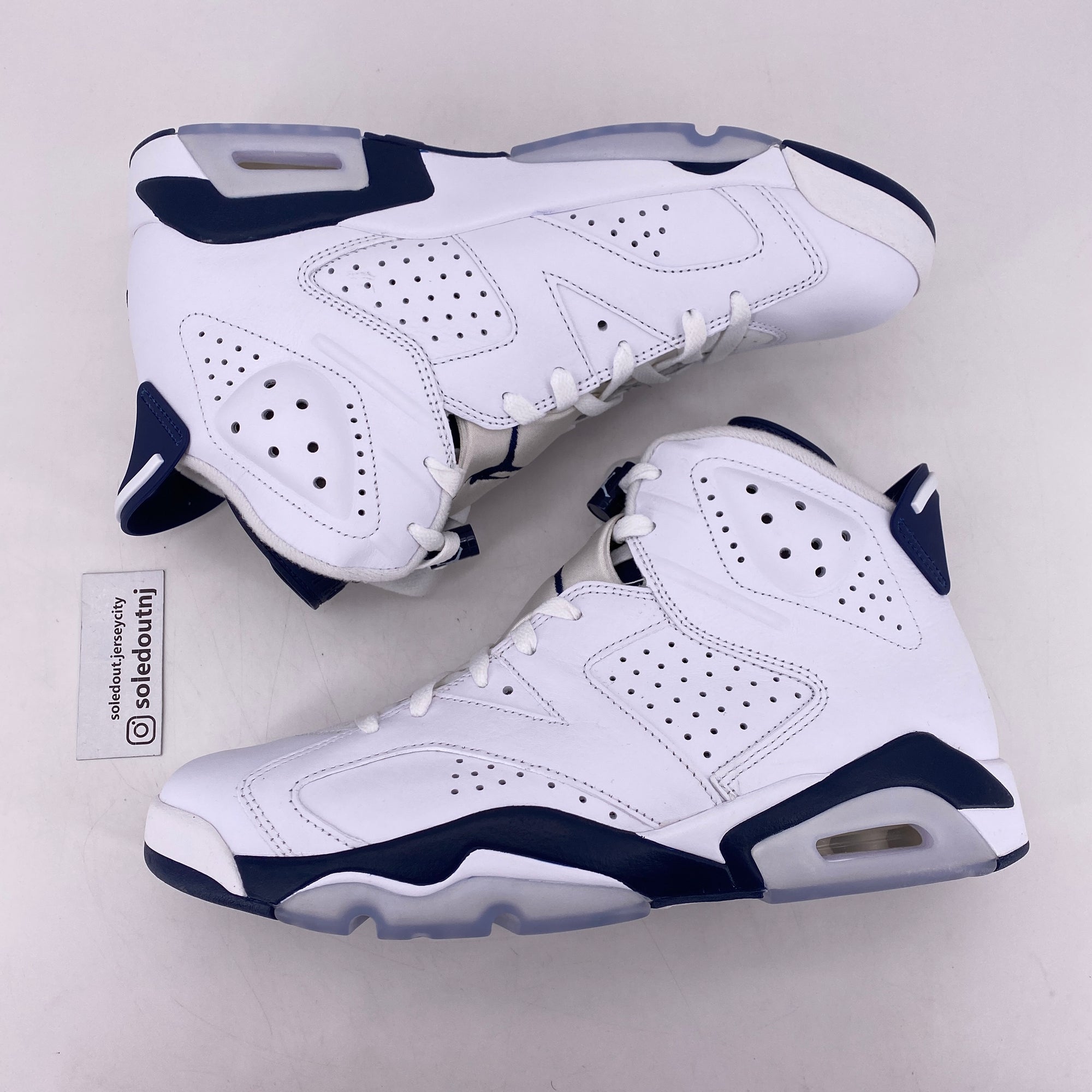 Air Jordan 6 Retro &quot;Midnight Navy&quot; 2022 New Size 10.5