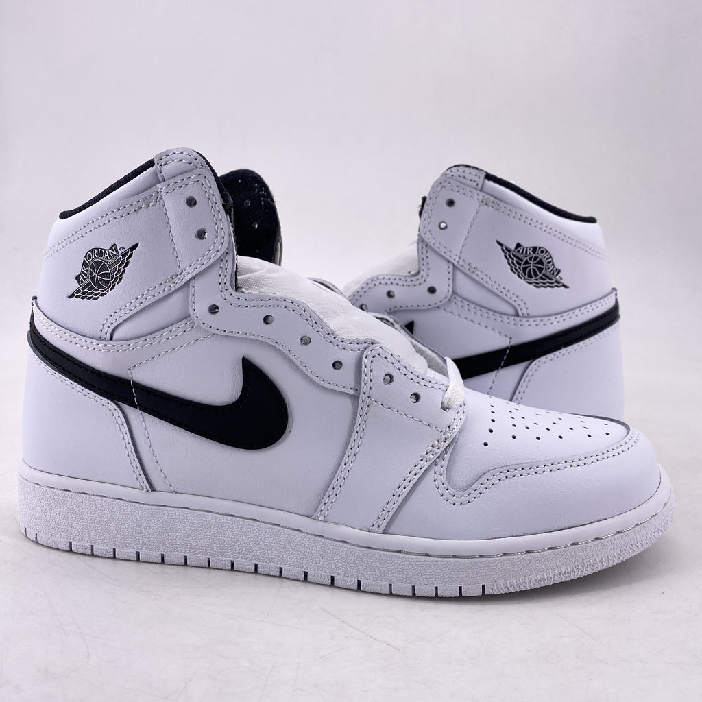 Air Jordan (GS) 1 Retro High OG "Ying Yang White" 2016 New Size 6.5Y