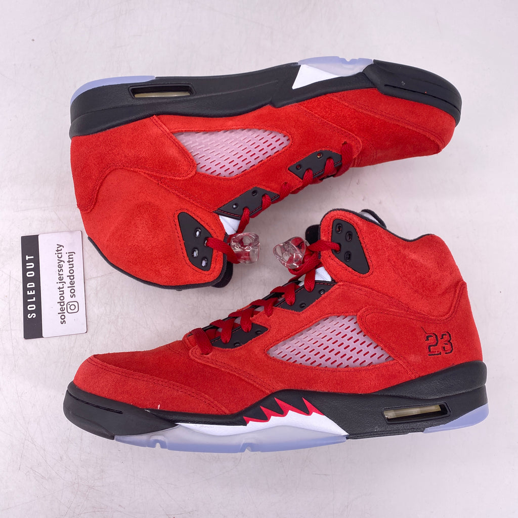 Air Jordan 5 Retro "Raging Bull Red Suede" 2021 New Size 11.5