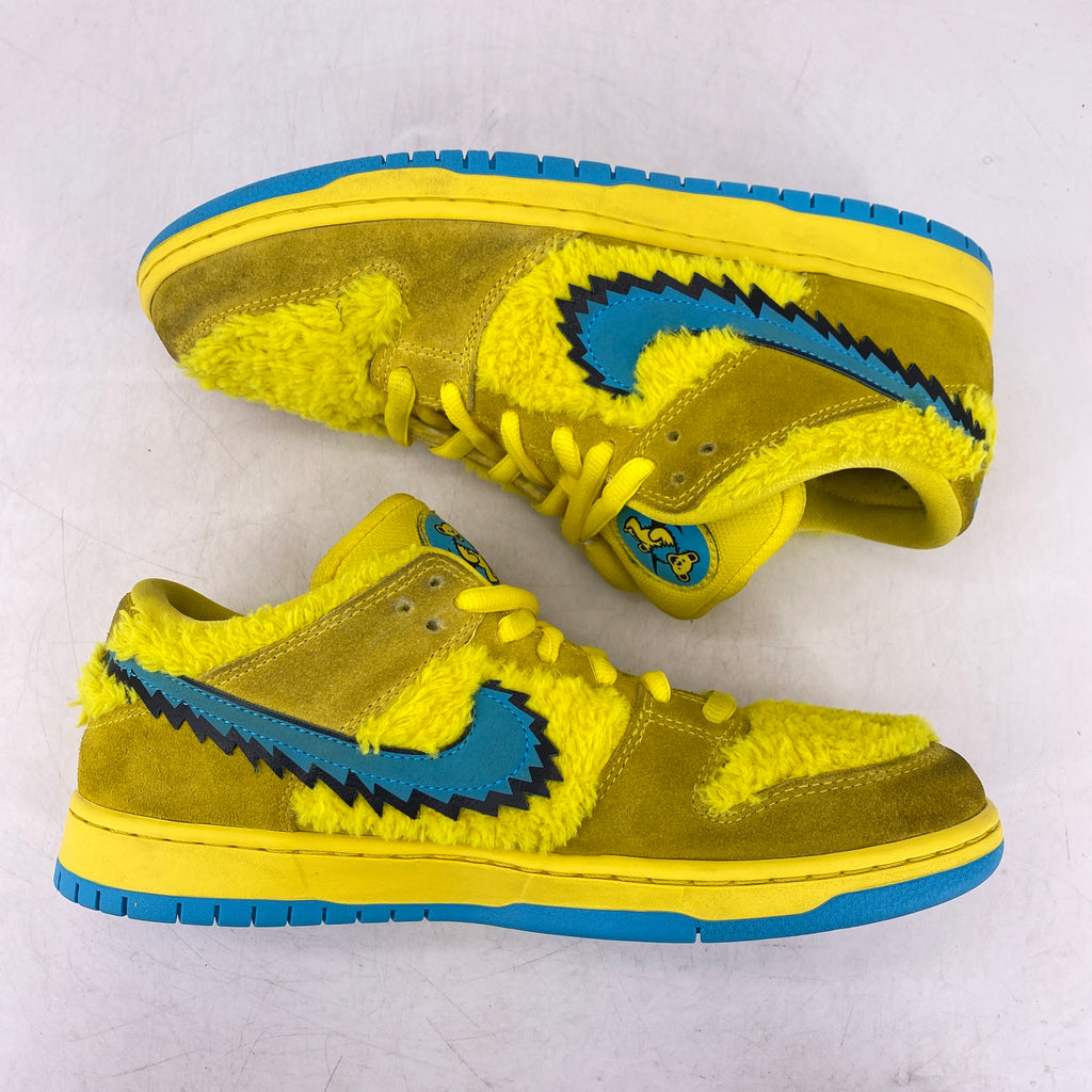 Nike SB Dunk Low "Grateful Dead Yellow" 2020 Used Size 9.5
