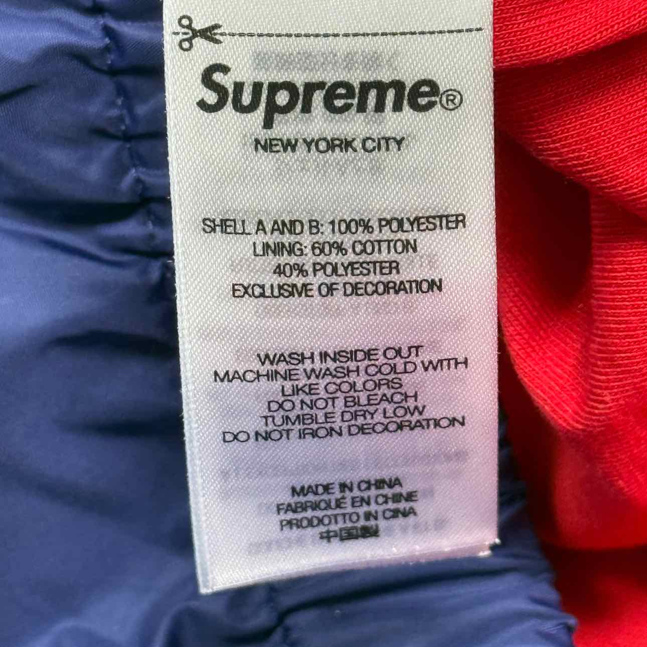 Supreme Hooded Pullover &quot;NYLON&quot; Purple New Size L