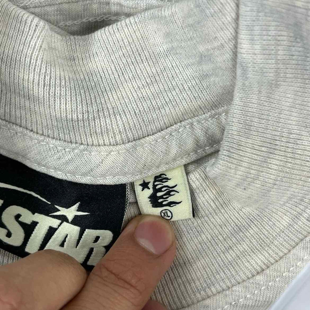 Hellstar T-Shirt "JESUS" Grey New Size XL