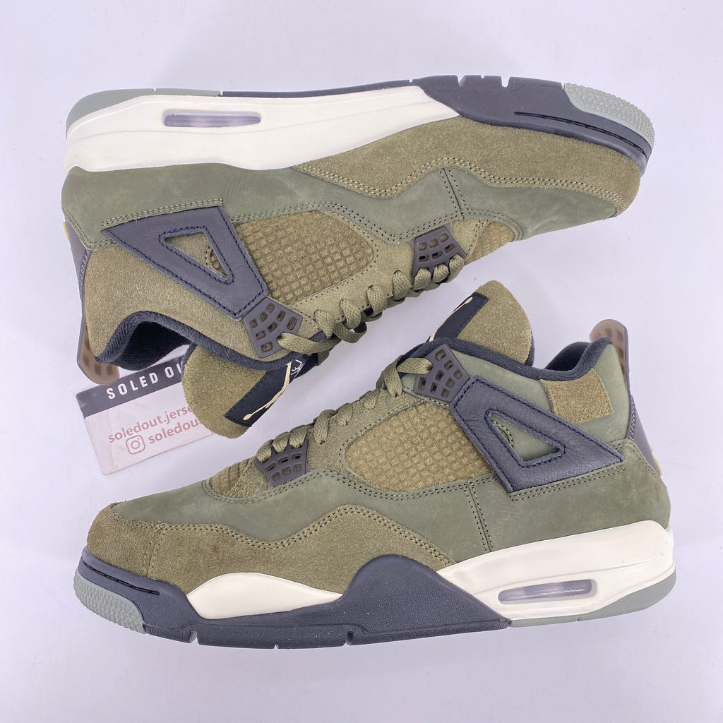 Air Jordan 4 Retro "Medium Olive" 2023 Used Size 11.5
