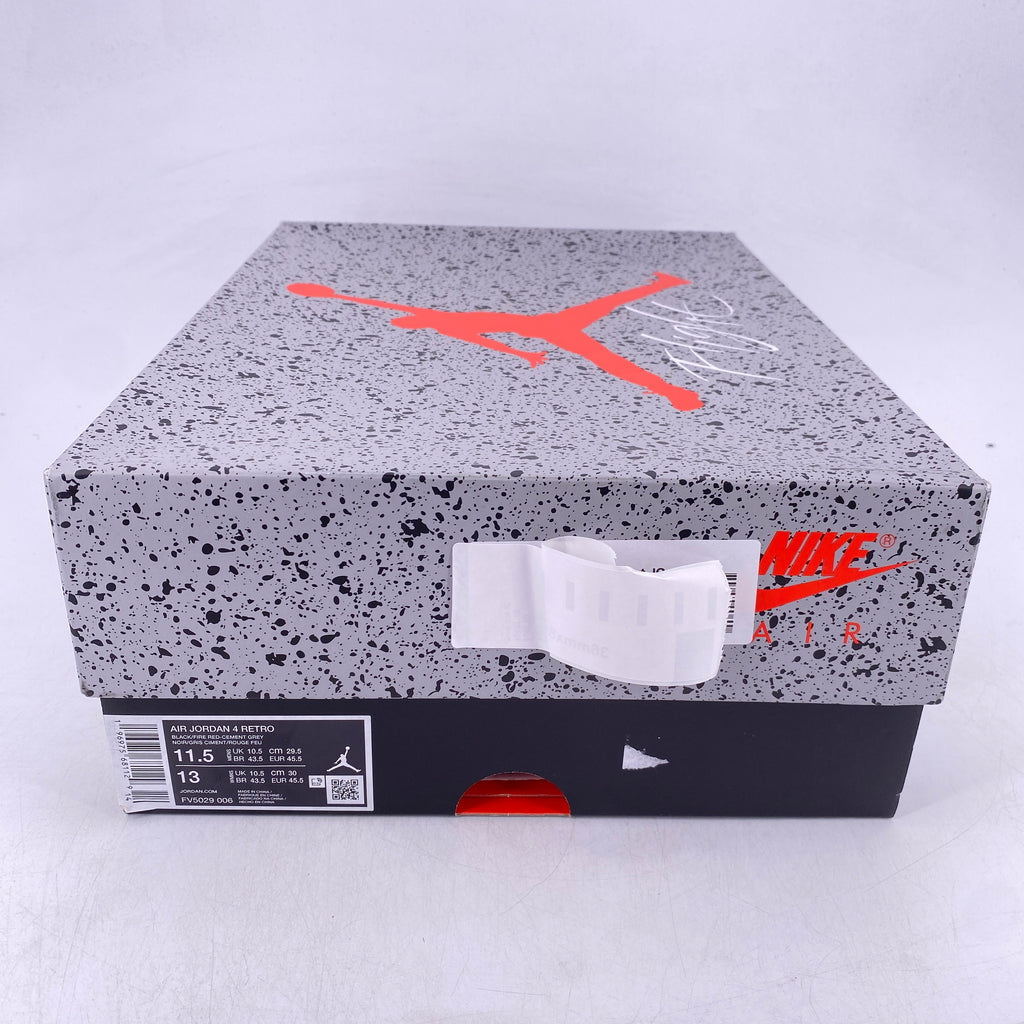 Air Jordan 4 Retro "Bred Reimagined" 2024 Used Size 11.5