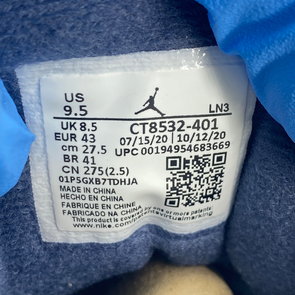 Air Jordan 3 Retro "Georgetown" 2021 New Size 9.5