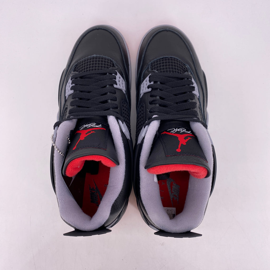 Air Jordan 4 Retro "Bred Reimagined" 2024 New Size 10.5