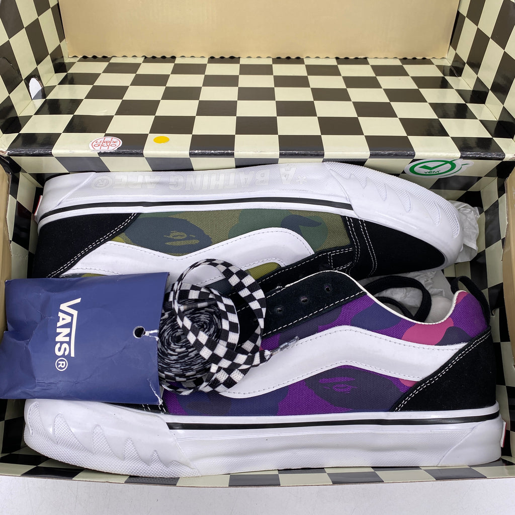 Vans LX Knu Skool "Bape Camo Green" 2026 New Size 11