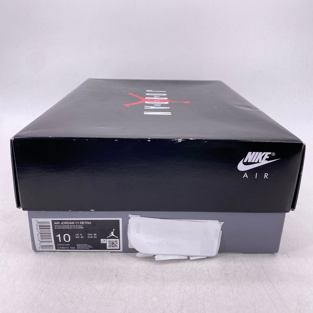 Air Jordan 11 Retro "Legend Blue" 2024 New Size 10