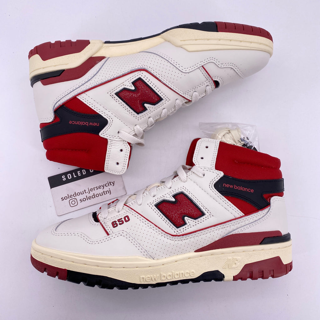 New Balance 650 / ALD "White Red" 2022 New Size 9