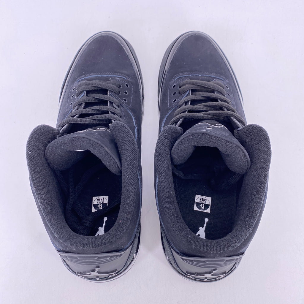 Air Jordan 3 Retro "Black Cat" 2025 Used Size 13