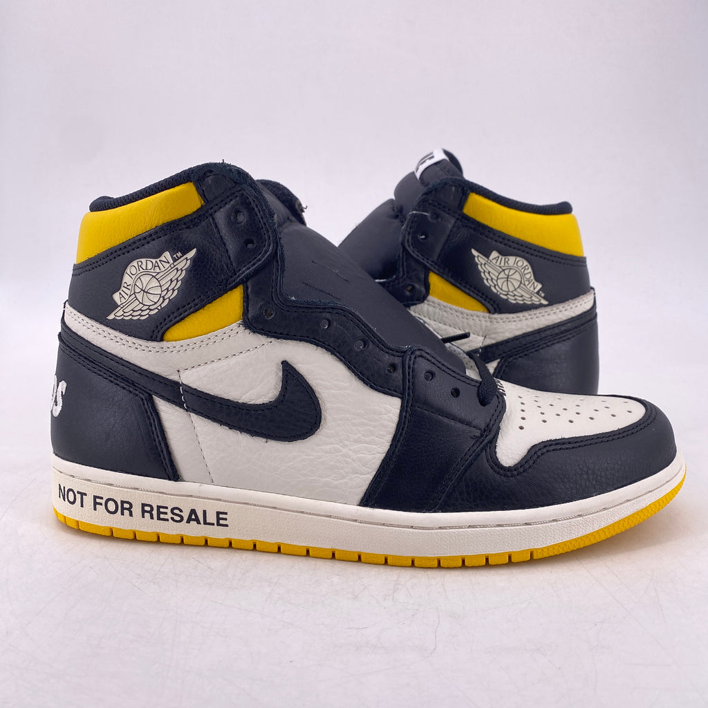 Air Jordan 1 Retro High OG "Not For Resale Yellow" 2018 New Size 10.5
