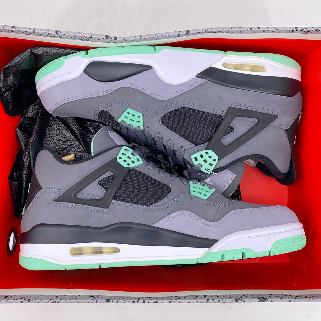 Air Jordan 4 Retro "Green Glow" 2014 New Size 11