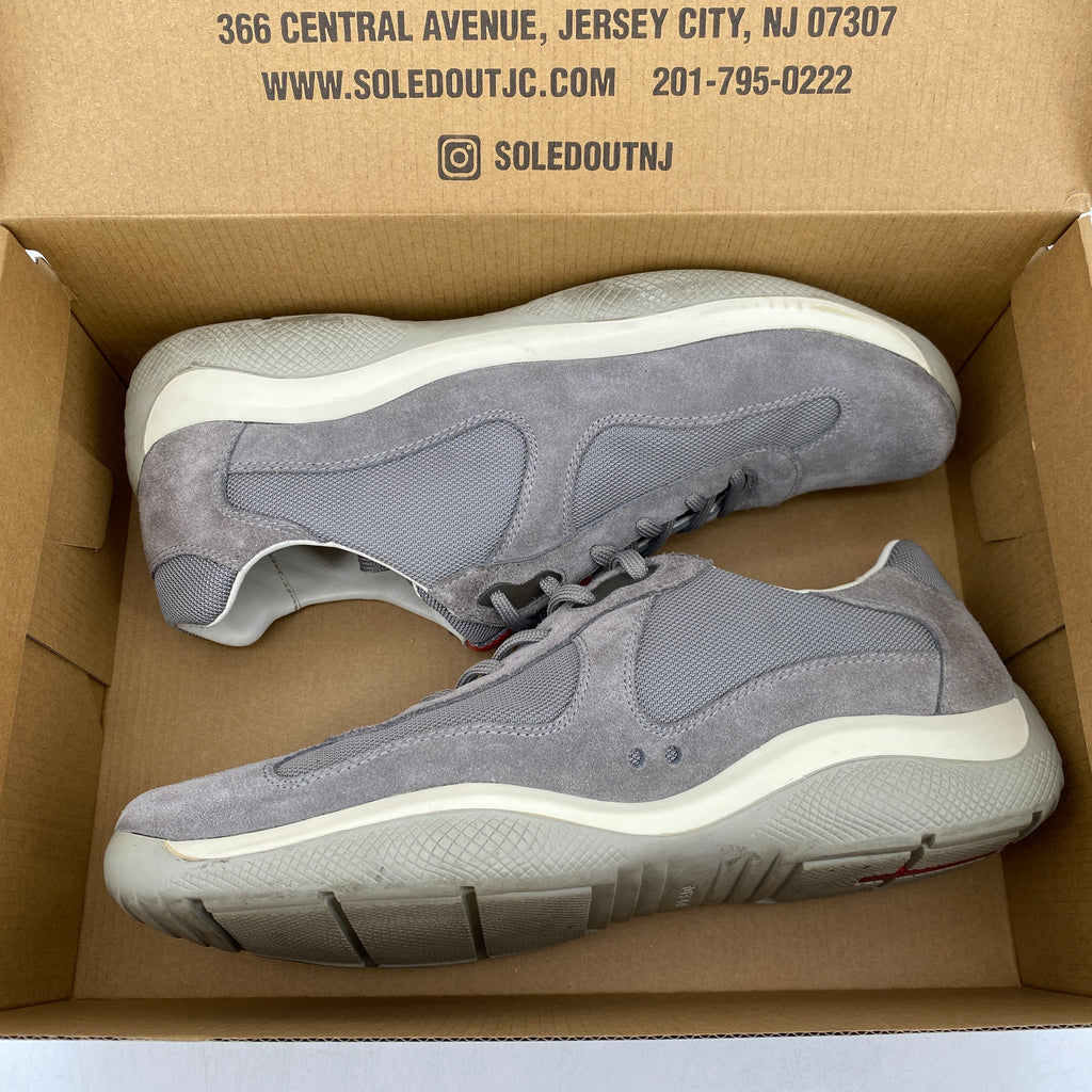 Prada America's Cup "Grey Suede"  Used Size 7.5 PRADA