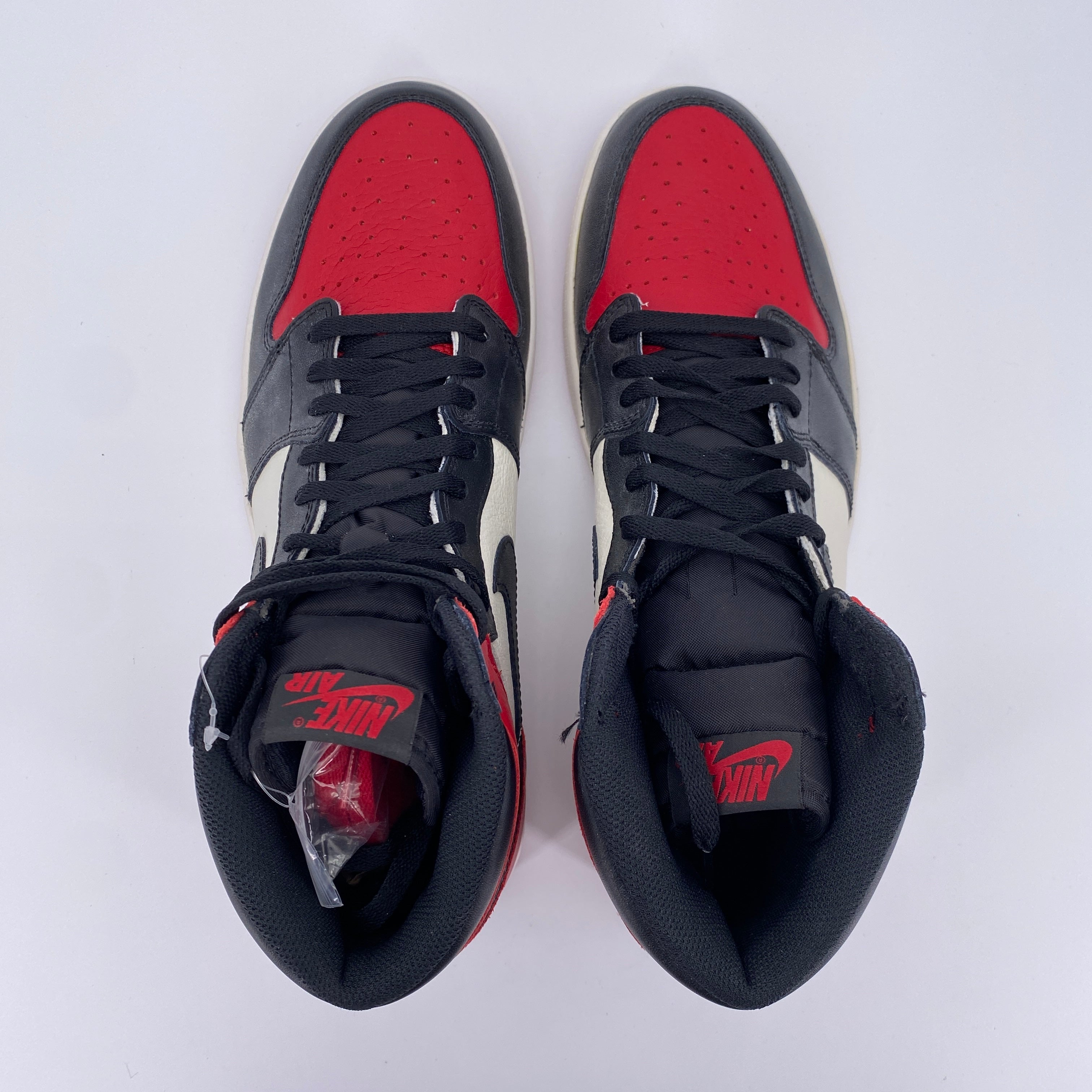 Air Jordan 1 Retro High OG &quot;Bred Toe&quot; 2018 New Size 14