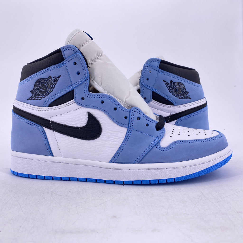Air Jordan 1 Retro High OG "University Blue Black" 2021 New Size 9
