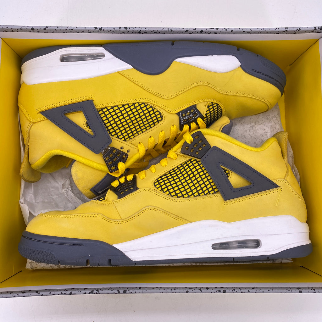 Air Jordan 4 Retro "Lightning" 2021 Used Size 14
