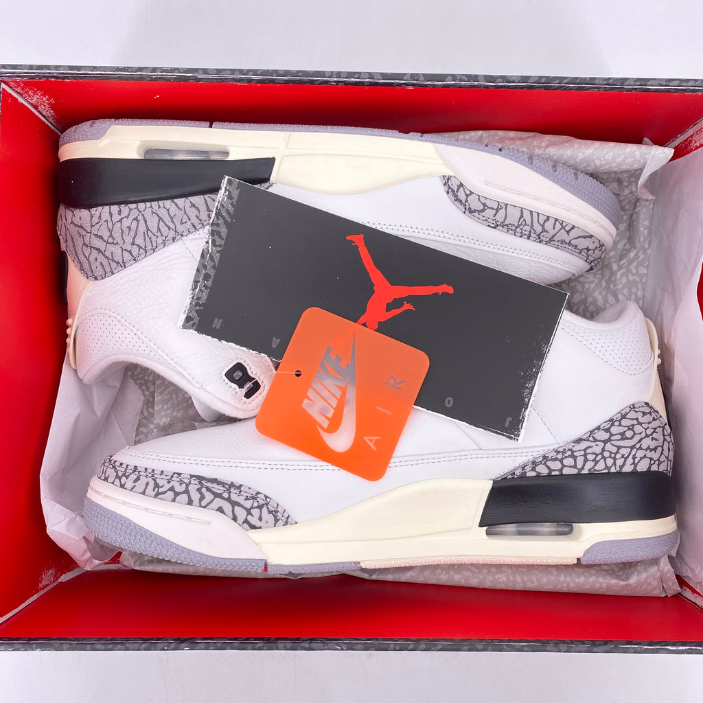 Air Jordan 3 Retro "White Cement Reimagined" 2023 New Size 11