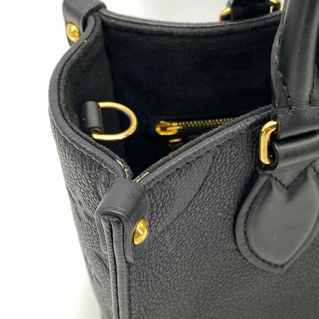 Louis Vuitton Shoulder Bag "ONTHEGO MM" Used Black
