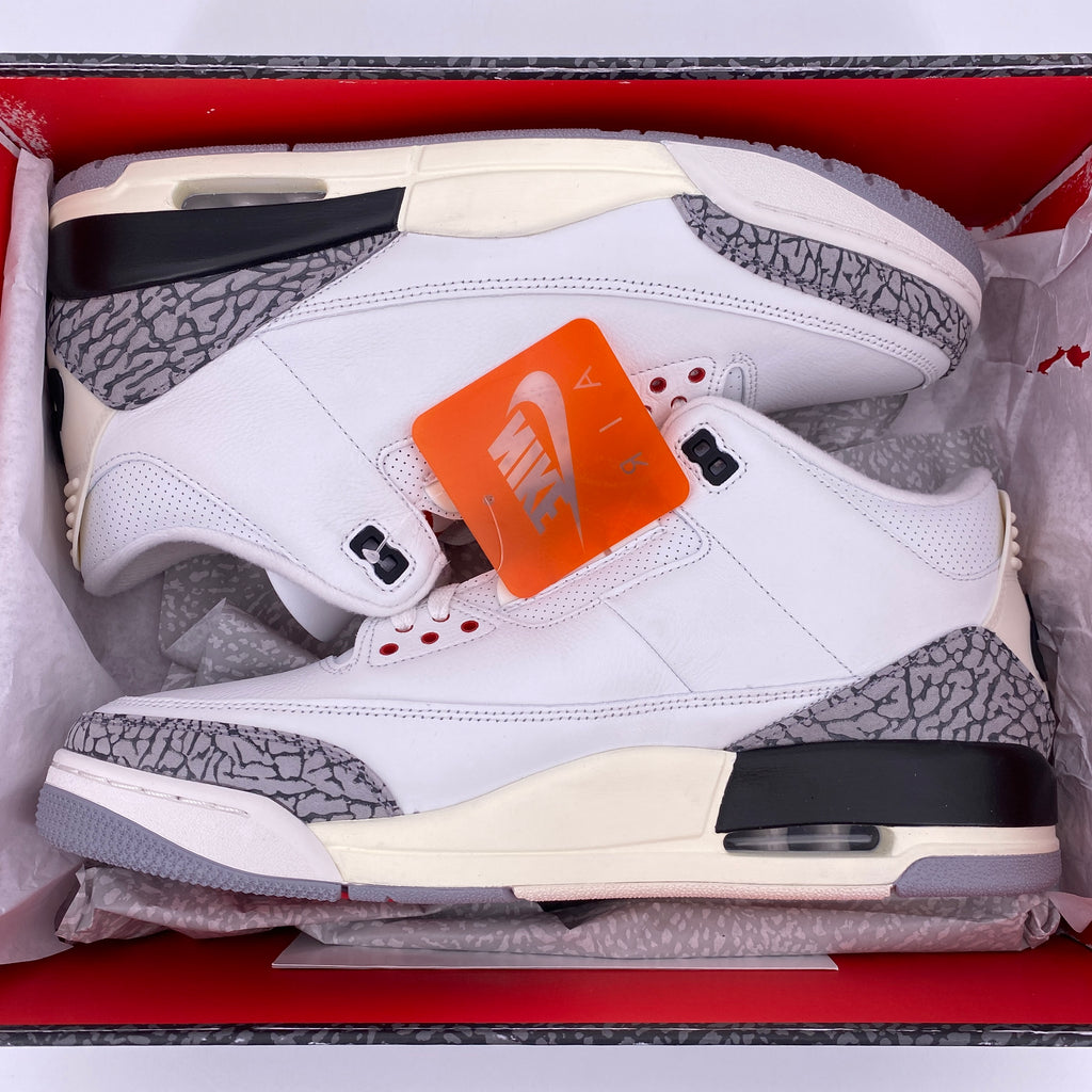Air Jordan 3 Retro "White Cement Reimagined" 2023 New Size 13