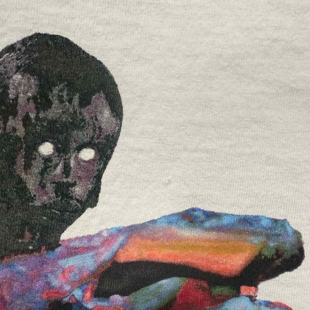 Travis Scott T-Shirt "4TH ALBUM" White Used Size S