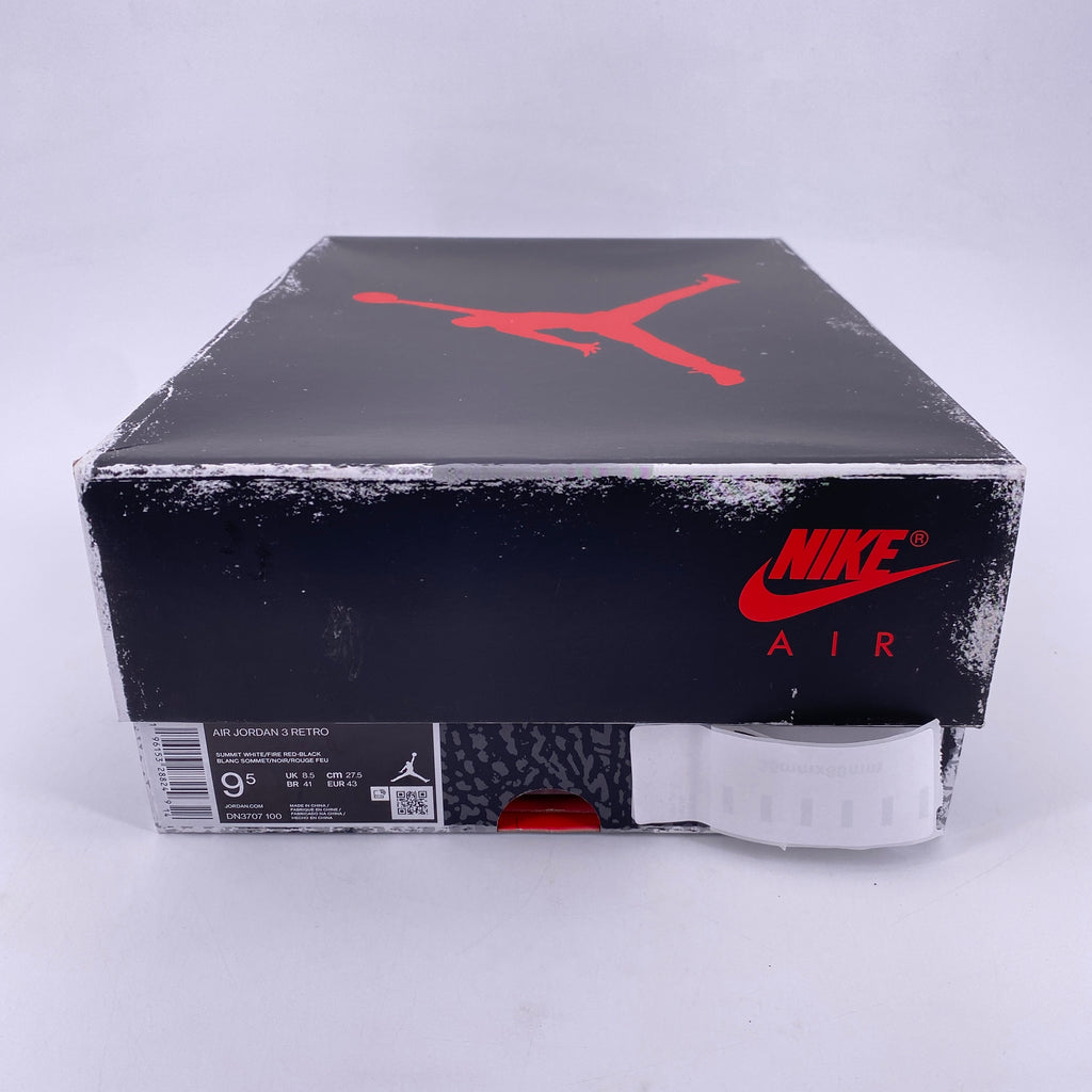 Air Jordan 3 Retro "White Cement Reimagined" 2023 New Size 9.5