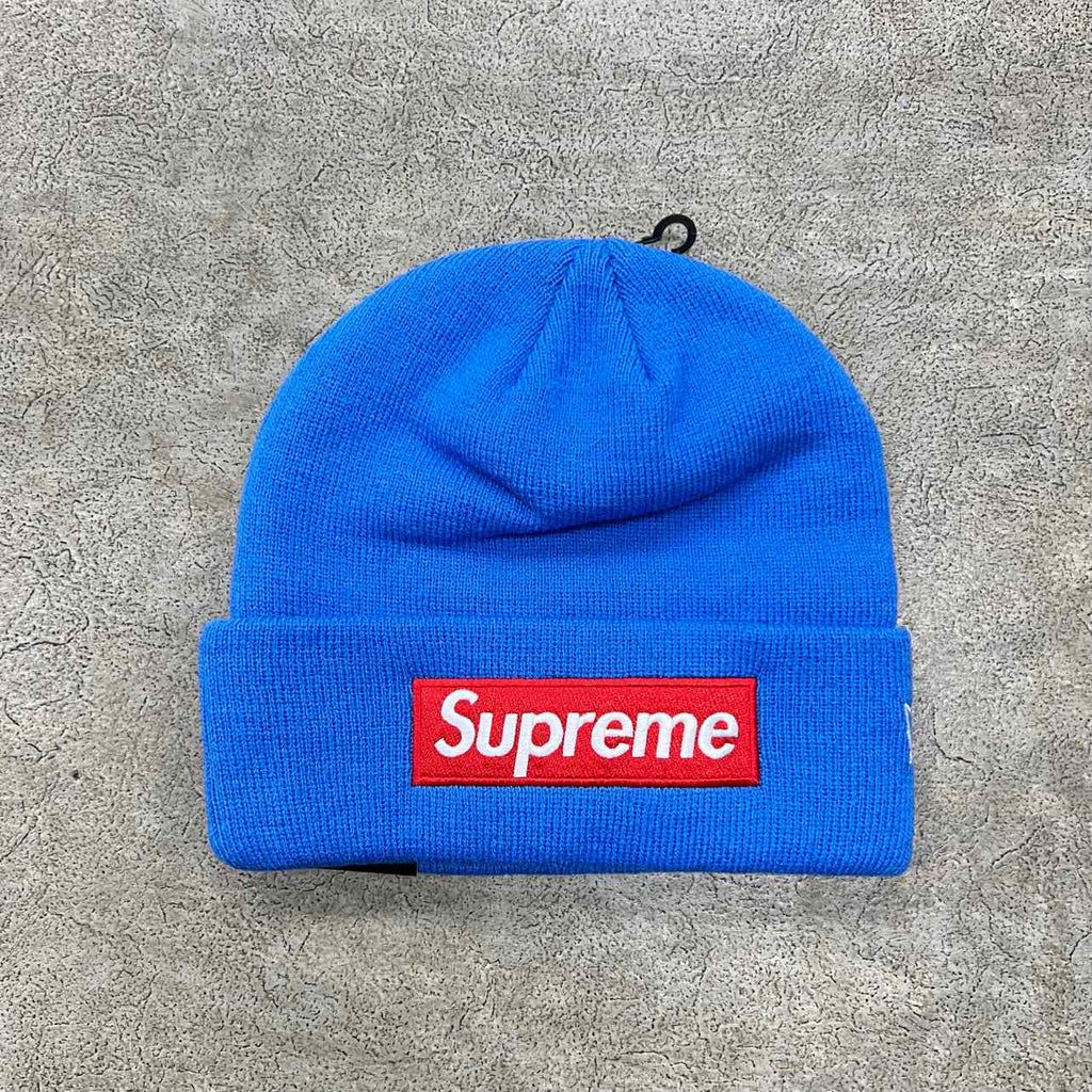 Supreme Beanie "BOX LOGO" New Blue Size OS
