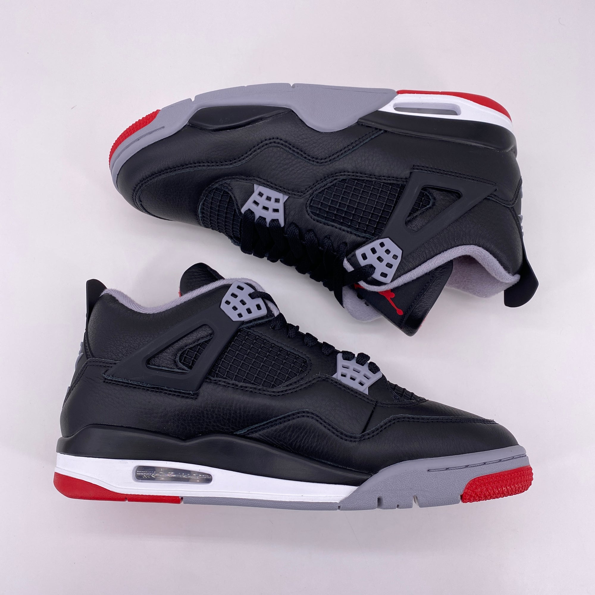 Air Jordan 4 Retro &quot;Bred Reimagined&quot; 2024 New Size 8.5