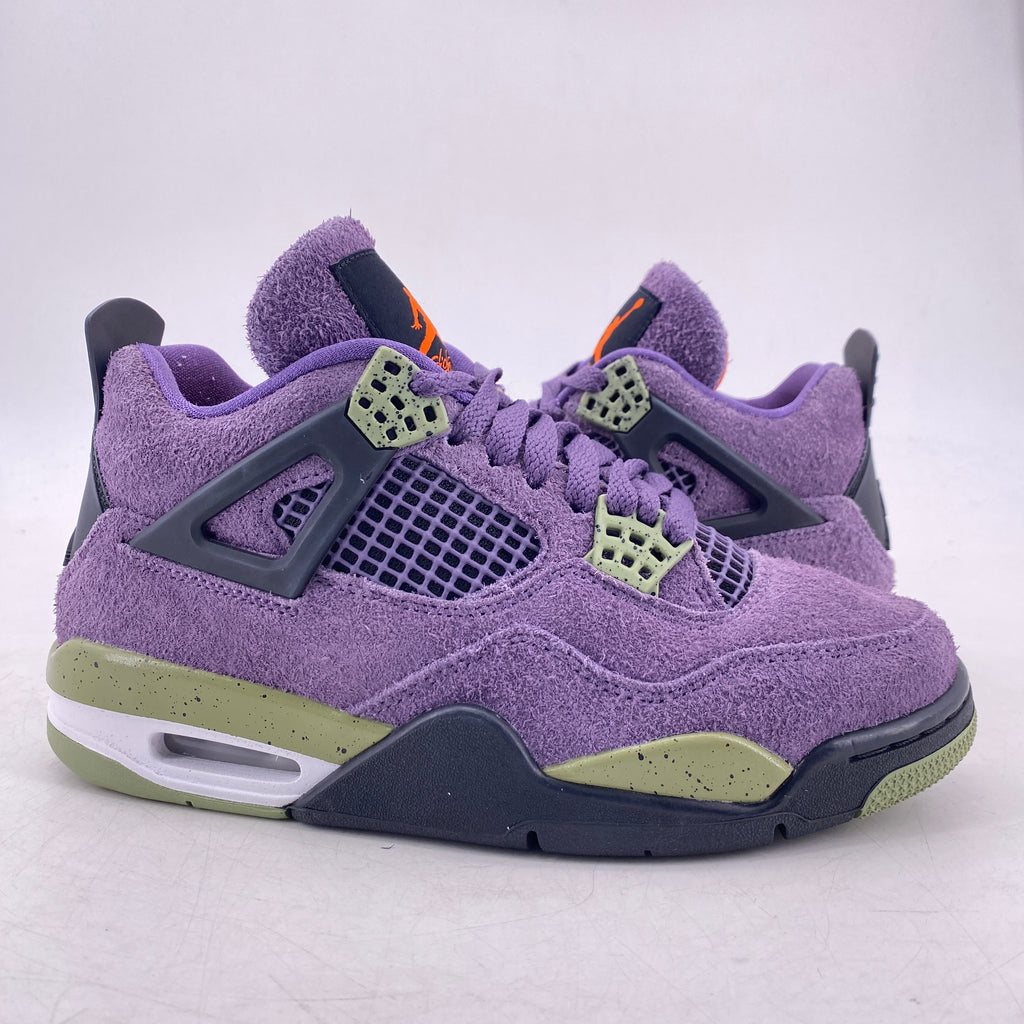 Air Jordan (W) 4 Retro "Canyon Purple" 2022 Used Size 6.5W