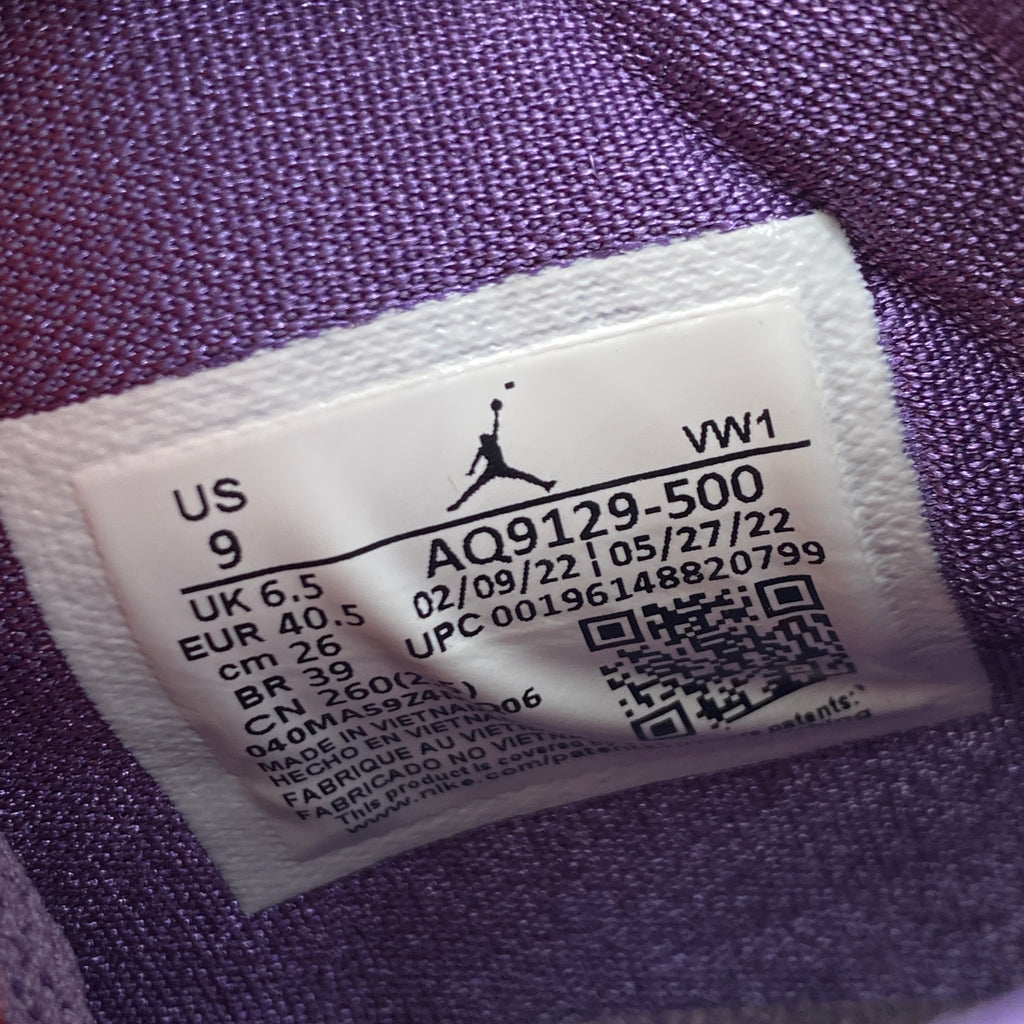 Air Jordan (W) 4 Retro "Canyon Purple" 2022 New Size 9W