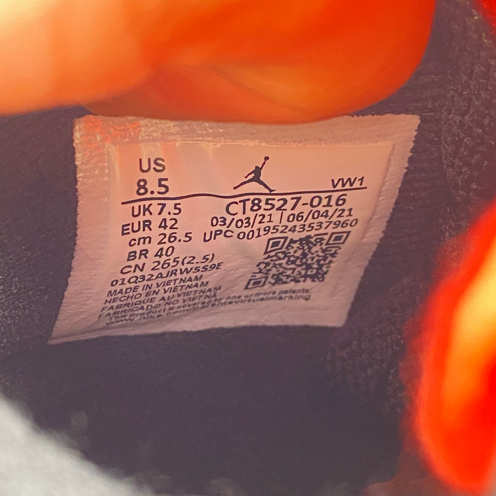 Air Jordan 4 Retro "Red Thunder" 2022 New Size 8.5