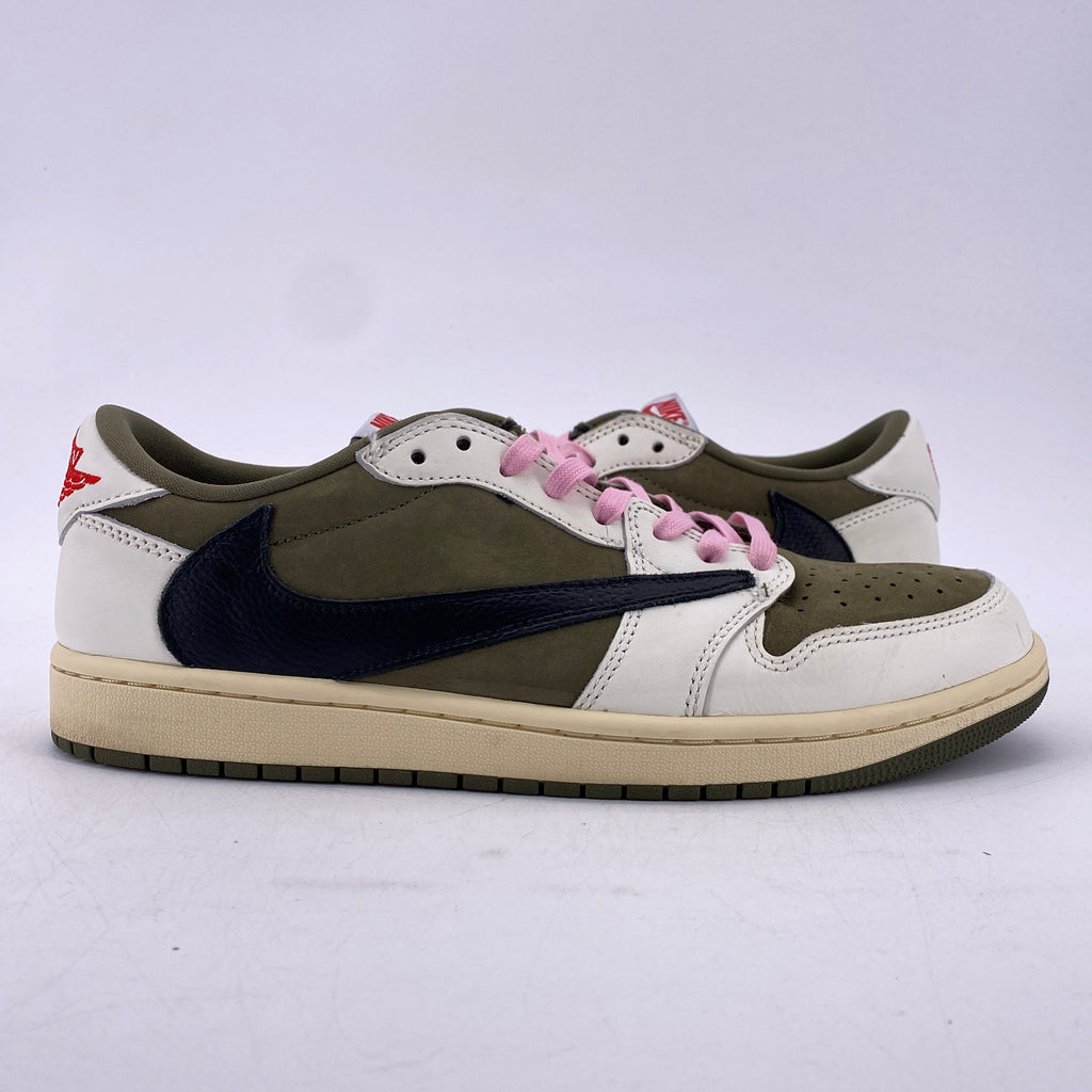 Air Jordan 1 Low OG SP "Travis Scott Medium Olive" 2024 Used Size 10