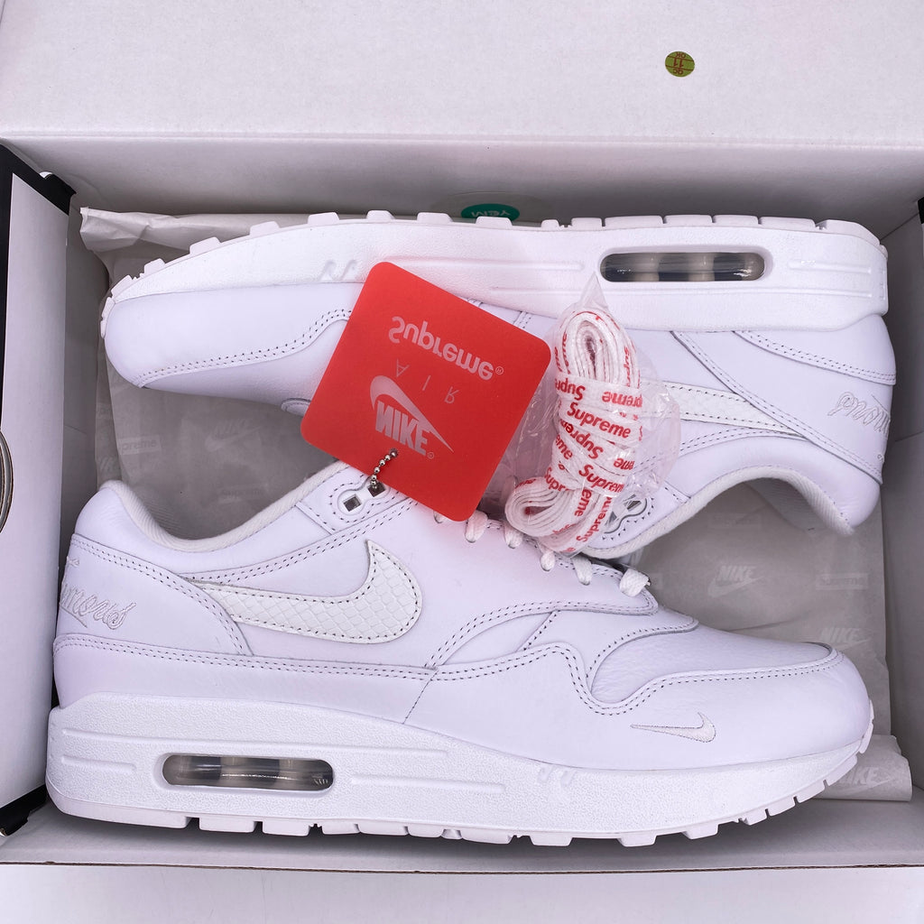 Nike Air Max 1 '87 SP "Supreme White" 2025 New Size 10.5