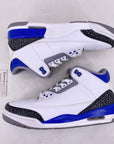 Air Jordan 3 Retro "Racer Blue" 2021 Used Size 8