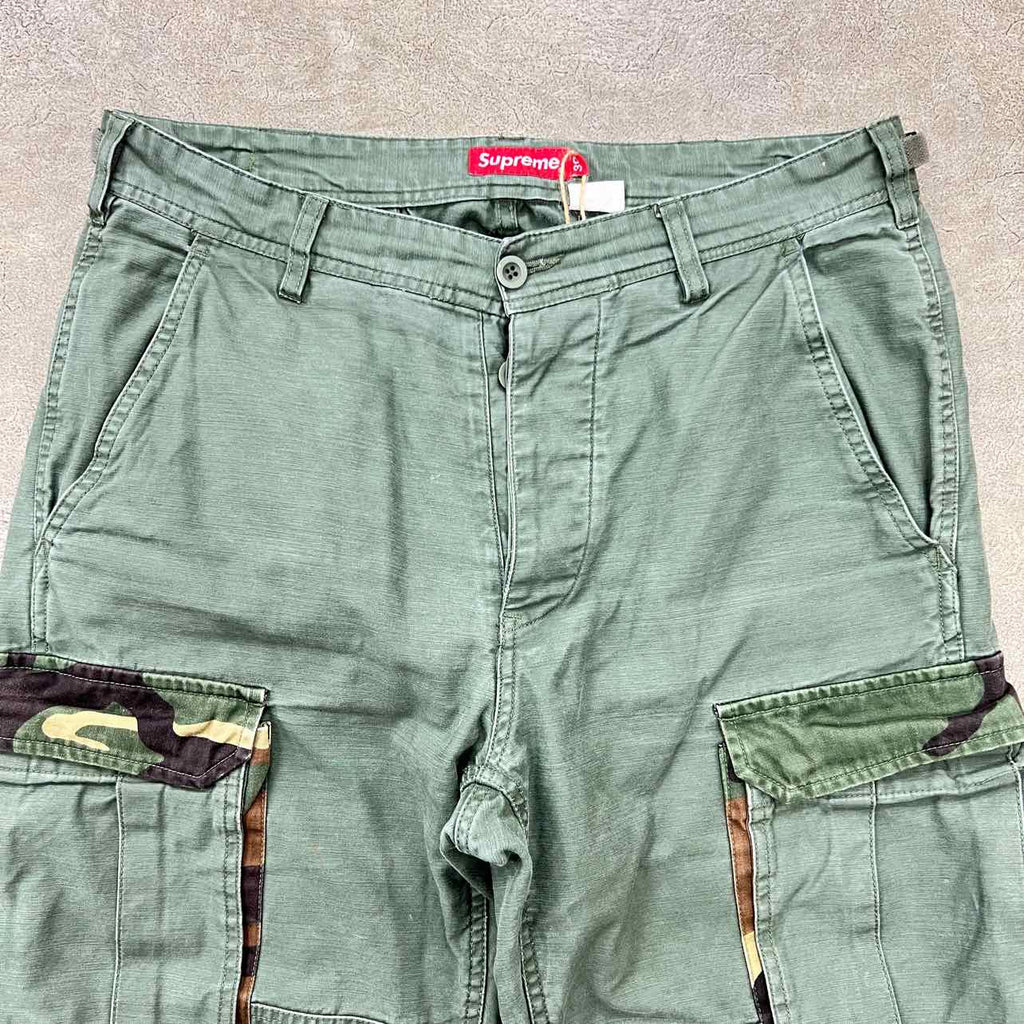 Supreme Pants "CAMO" Olive Used Size 30