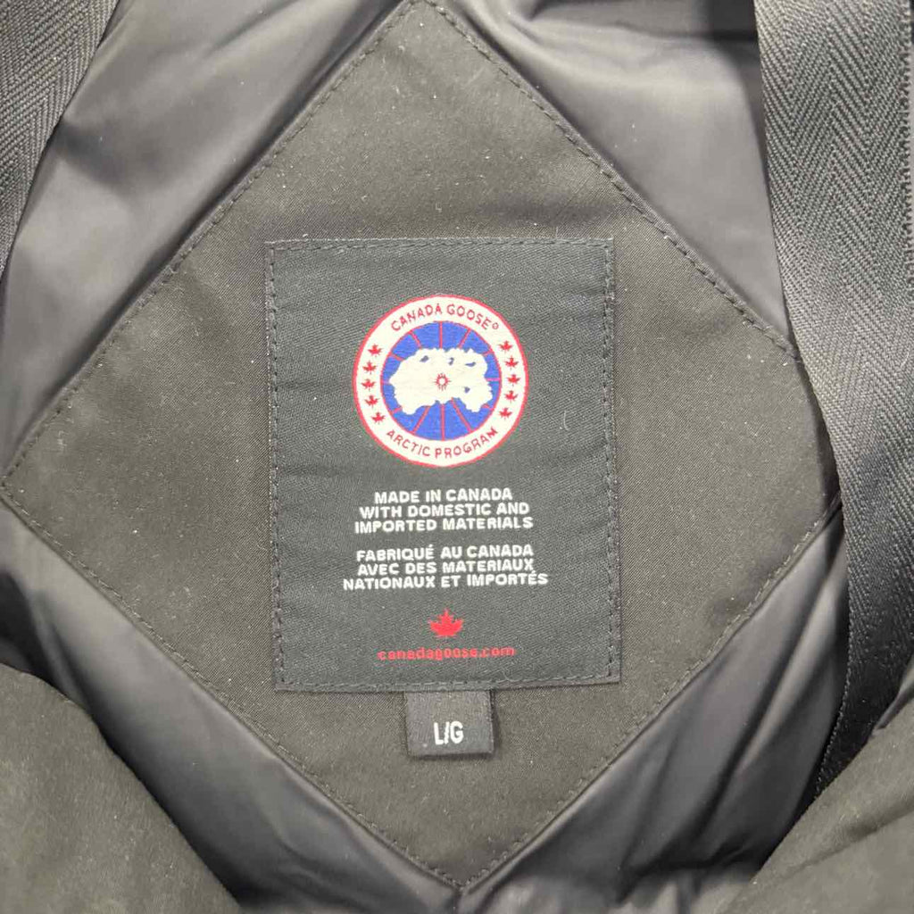 Canada Goose "ROSEMONT PARKA" Black Used Size L