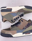 Air Jordan 3 Retro "Patchwork Camo" 2021 New Size 9.5